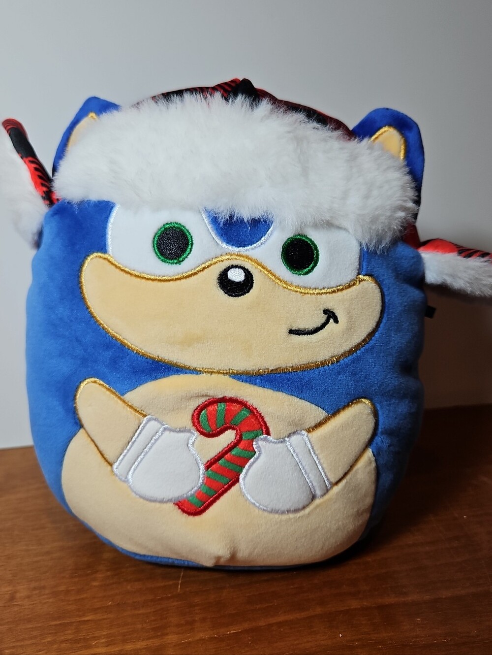 Squishmallows Sonic the Hedgehog Christmas Plush Stuffed Animal 8-inch